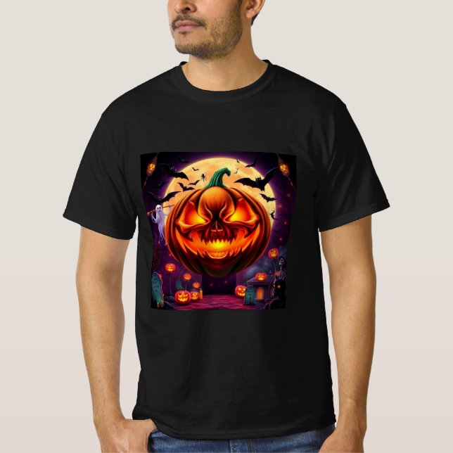 Camiseta Espectáculo de Freaks de Halloween (Anverso)