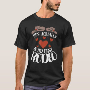 Camiseta Espectáculo de Ganado Rodeo Toros Jinete Ganadero