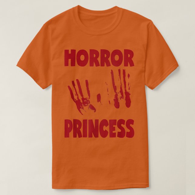 Camiseta Espectáculo de Halloween: Monstruo de la princesa  (Diseño del anverso)