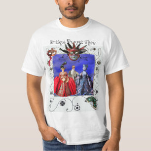 CAMISETA ESPECTÁCULO DE MARIONETAS ITALIANO ANTIGUO,