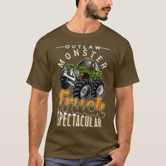 Camiseta Espectáculo de Monstruo al Aire Libre