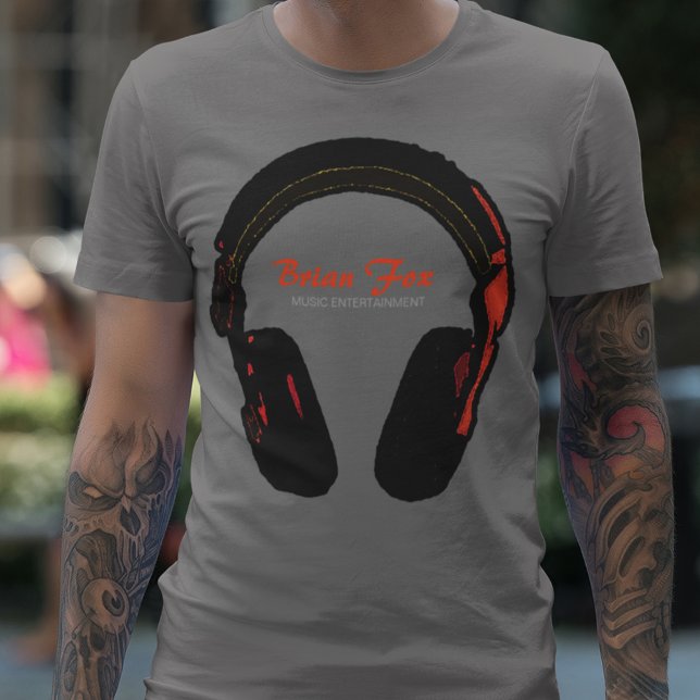Camiseta Espectáculo de música DJ (cool & stylish)