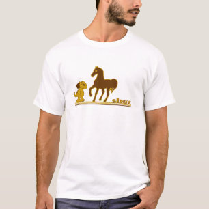 Camiseta espectáculo de perros y ponis