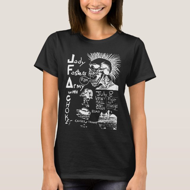 Camiseta Espectáculo de punk retro: Ejército de Jody Foster (Anverso)
