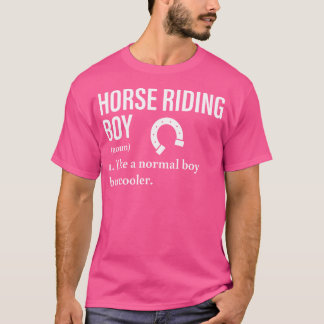 Camiseta Espectáculo ecuestre de montura de caballos con un