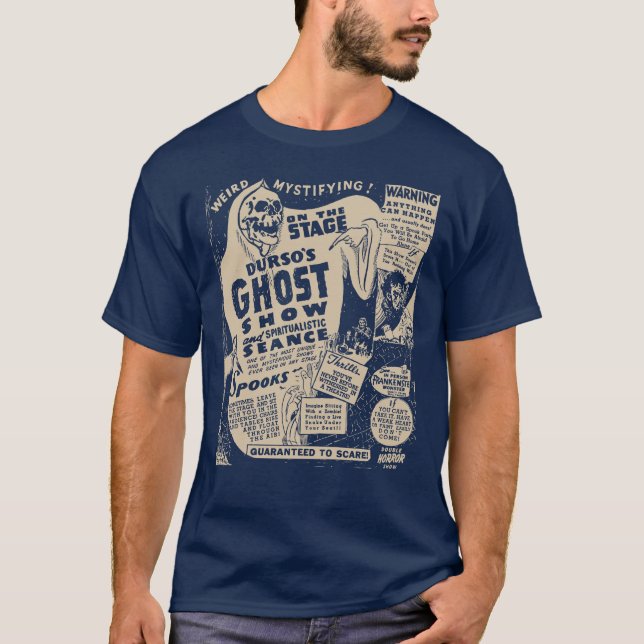 Camiseta Espectáculo fantasma de Durso - Espectáculo de tra (Anverso)
