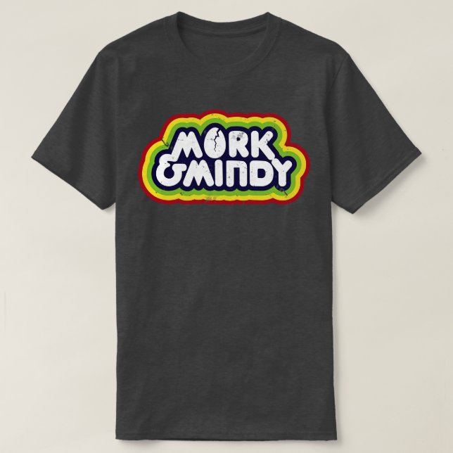 Camiseta Espectáculo Mork Mindy 70 (Diseño del anverso)
