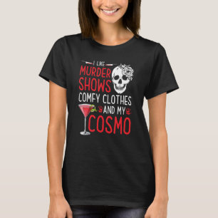 Camiseta Espectáculos de asesinato y ropa compacta y crista
