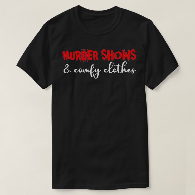Camiseta Espectáculos de asesinato y ropas compuestas, azot (Diseño del anverso)