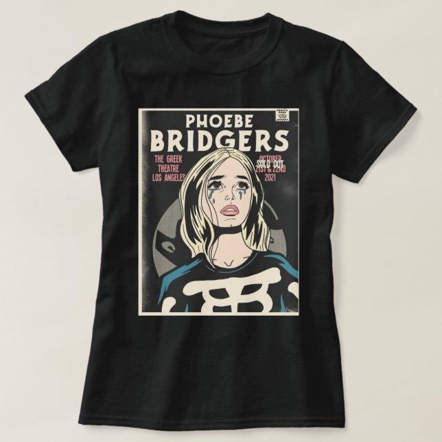 Camiseta Espectáculos de la casa de Phoebe Bridgers (Diseño del anverso)
