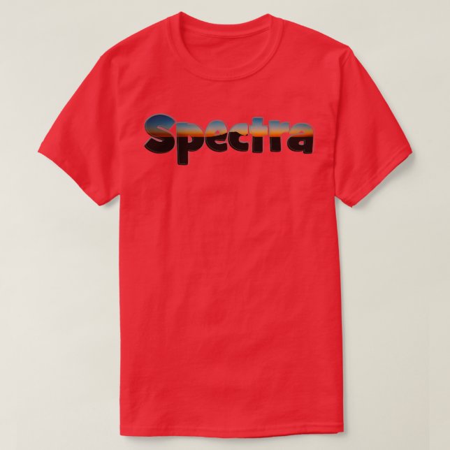 Camiseta Espectro 1 (Diseño del anverso)