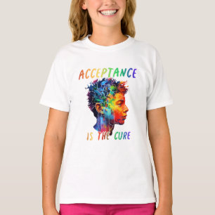 Camiseta Espectro autista La aceptación es la cura