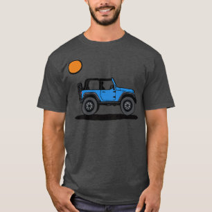 Camiseta Espectro azul con sol
