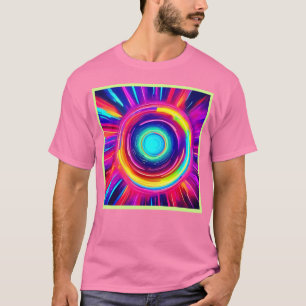 Camiseta Espectro circular: una exploración vibrante del co