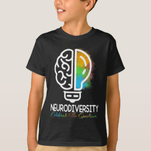 Camiseta Espectro de autismo de neurodiversidad Asd Adhd Ra