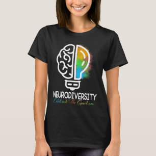 Camiseta Espectro de autismo de neurodiversidad Asd Adhd Ra