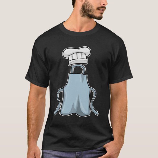 Camiseta Espectro de cocina y gorra de cocina (Anverso)