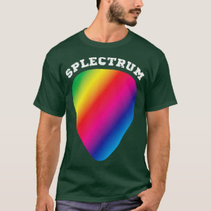 Camiseta Espectro de plectrum de color arcoiris