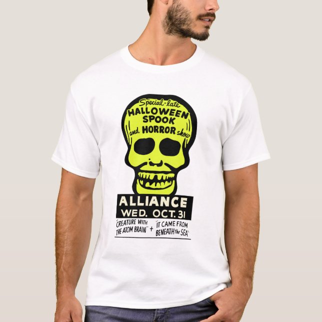 Camiseta ¡Espectro del Special de Halloween últimos y (Anverso)