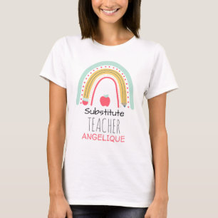Camiseta Espectro educativo: sustituir el arcoiris del prof