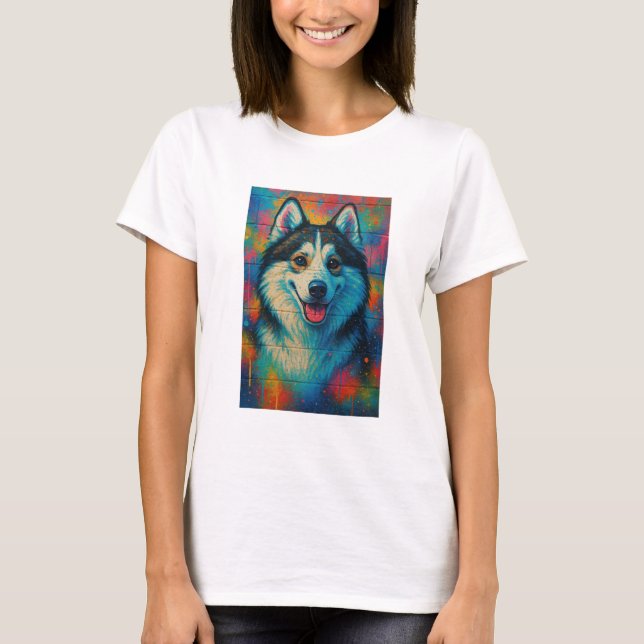 Camiseta Espectro Husky (Anverso)