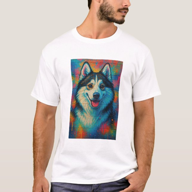 Camiseta Espectro Husky (Anverso)