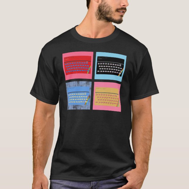 Camiseta Espectro Pop Art ZX (Anverso)
