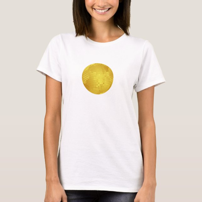 Camiseta Espejo con bola de disco (Anverso)