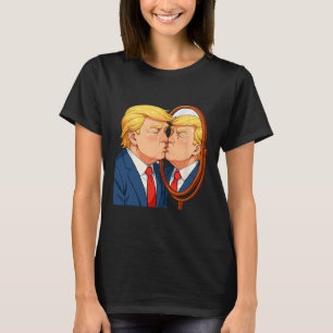 Camiseta Espejo de besos anti-Donald Trump - Narcisismo Sac