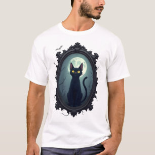 Camiseta Espejo de gato embrujado