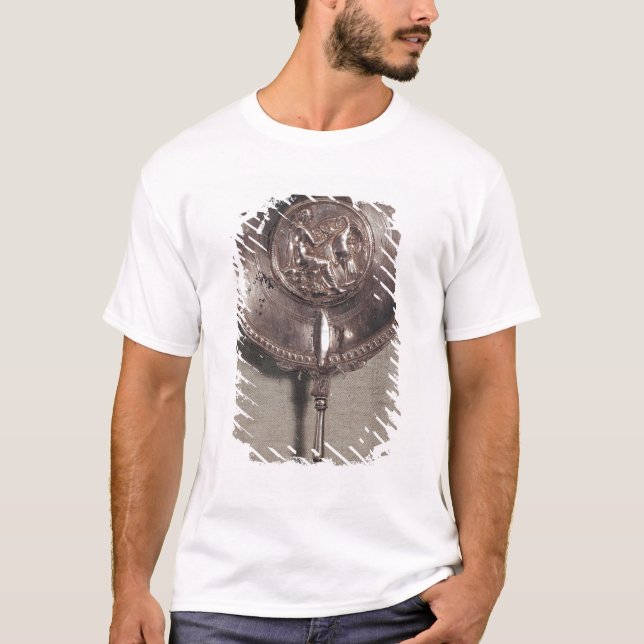 Camiseta Espejo de mano que representa Leda y el cisne (Anverso)