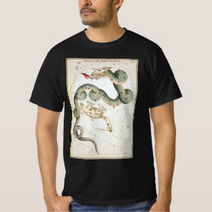 Camiseta Espejo de Urania, Mapa Celeste Antiguo de Astronom
