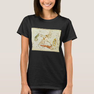 Camiseta Espejo de Urania, Mapa Celeste de Astronomía Antig