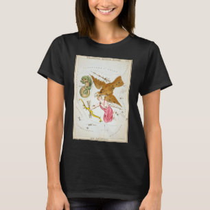 Camiseta Espejo de Urania, Mapa Celeste de Astronomía Antig