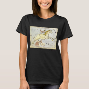 Camiseta Espejo de Urania, mapa celeste de astronomía vinta