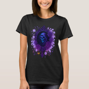 Camiseta Espejo gótico Grim Reaper Art