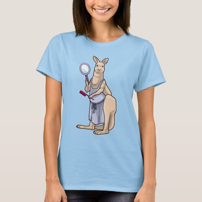 Camiseta Espejo Kangaroo Hairdresser (Anverso)