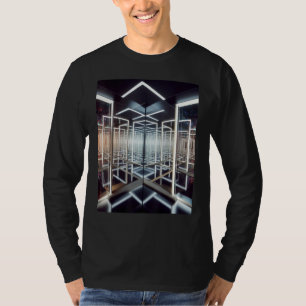 Camiseta Espejos infinitos Mesmerización de Espejo de profu