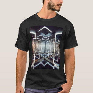 Camiseta Espejos infinitos Mesmerización de Espejo de profu
