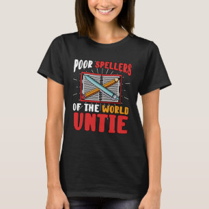 Camiseta Espeleadores Pobres Del Mundo Untie Dyslexia Silve