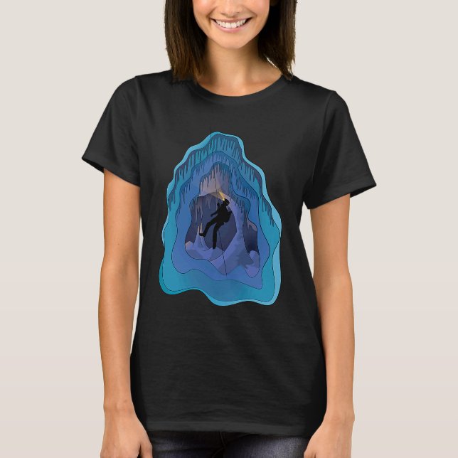 Camiseta Espeleología de castores divertida en el Explorado (Anverso)
