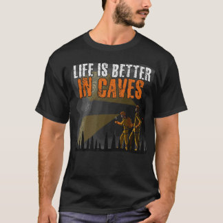 Camiseta Espeleología de espeleología del castor de la espe