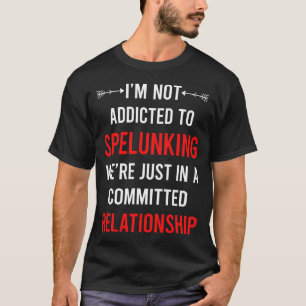 Camiseta Espeleología del ortográfico de relaciones