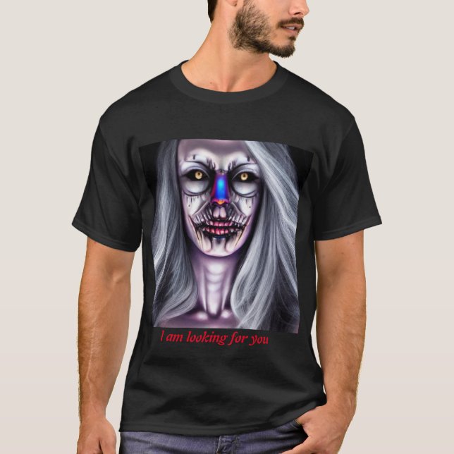 Camiseta espeluznante (Anverso)