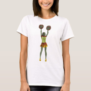 Camiseta Espeluznante Arte Gótico Cheer