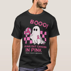 Camiseta Espeluznante avidez por el cáncer de mama en Hallo
