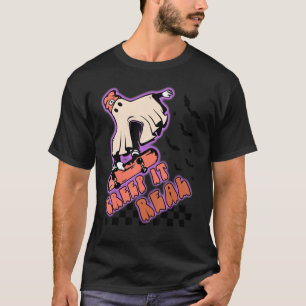 Camiseta Espeluznante barranco en el verdadero fantasma Hal