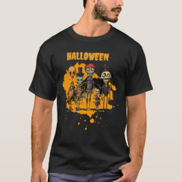 Camiseta Espeluznante Crew Halloween