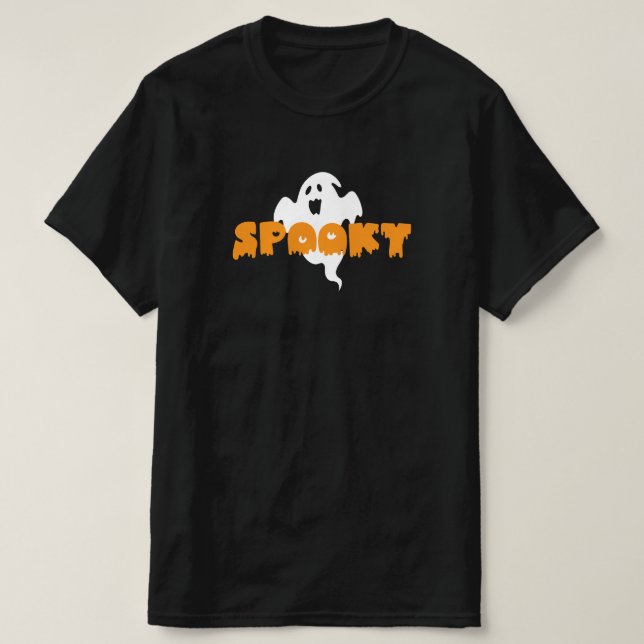 Camiseta espeluznante de Halloween (Diseño del anverso)
