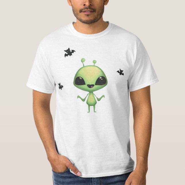 Camiseta espeluznante de Halloween (Anverso)